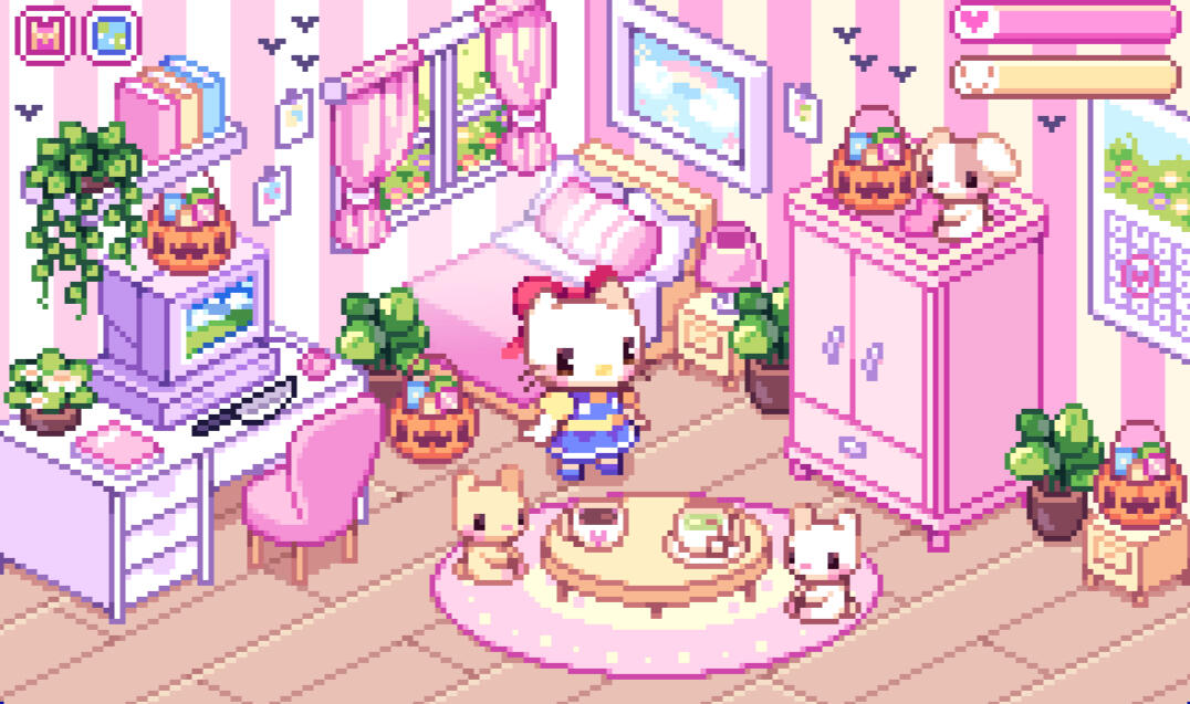 Hello Kitty scene Hello Kitty scene